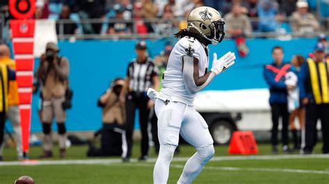 Alvin Kamara tumbles into the end zone for second TD | Saints-Panthers Highlights