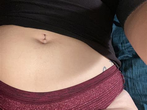 Belly Button Piercing Pregnancy Stretch