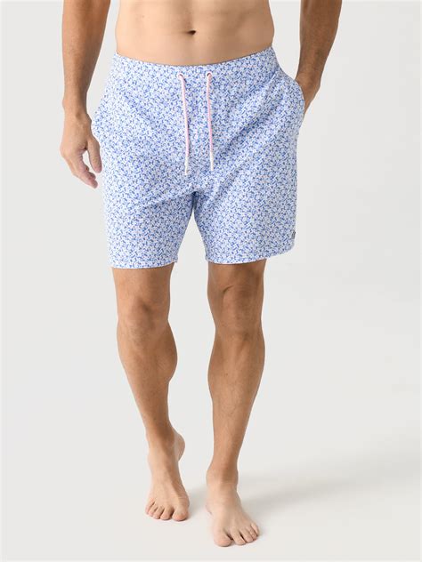 Johnnie-O Men's Every Daisy Swim Trunk | $89.00 | Saint Bernard