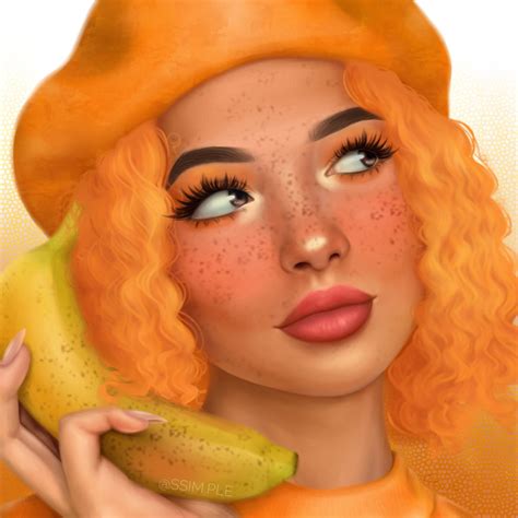 Bananas girl by peach1ove on DeviantArt