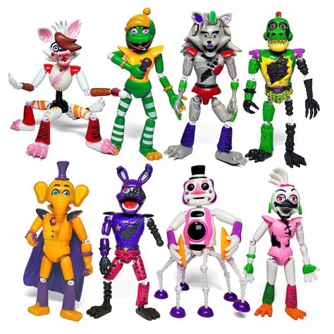 Toysvill - 8 piezas inspiradas en Game Five Night Toys | Ultimate
