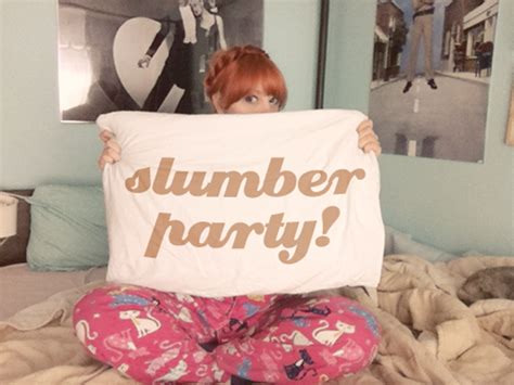 Scathingly Brilliant: slumber party!!!