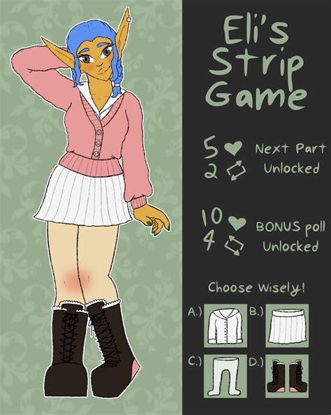 Eli Strip Game by sinwandering on Newgrounds
