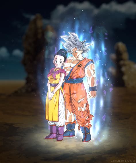 Chichi and Goku UI by Janus-Lynx on DeviantArt
