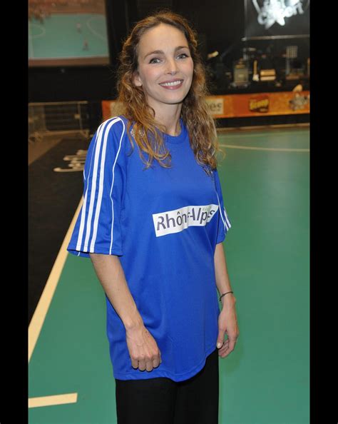 Photo : Claire Keim lors de la 5ème édition du Foot Concert au Palais