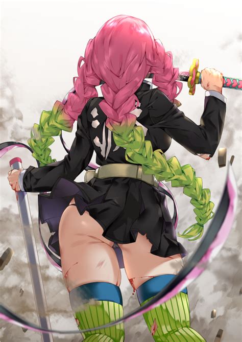 Kanroji Mitsuri - Kimetsu no Yaiba - Image by Hidebou #2949365 ...