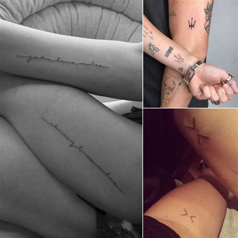 Celebrity Couples and Exes With Matching Tattoos: Pics | Us Weekly