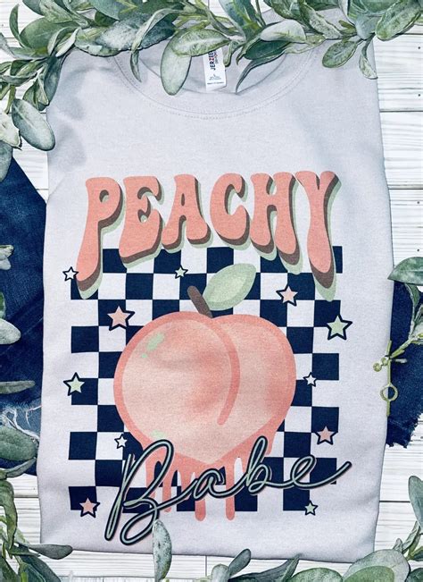 Peachy Babe Graphic Tee – Anchor Fusion Boutique