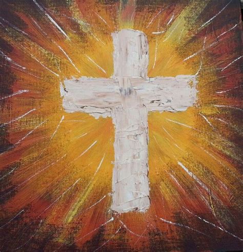Pin by The Dreamer on Crafts | Cross paintings, Christian paintings ...