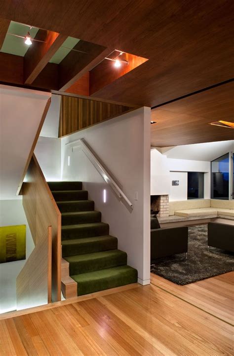 contemporary house design  stunning staircase