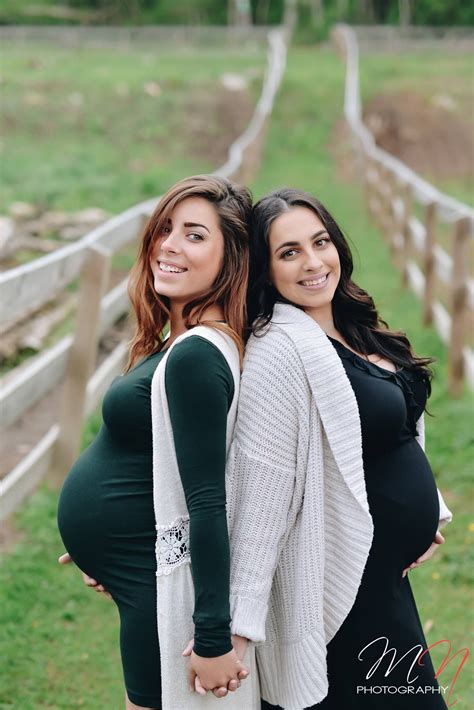 Double maternity shoot | Maternity photography poses pregnancy pics