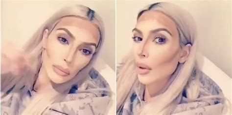 kim kardashian before face surgery 1