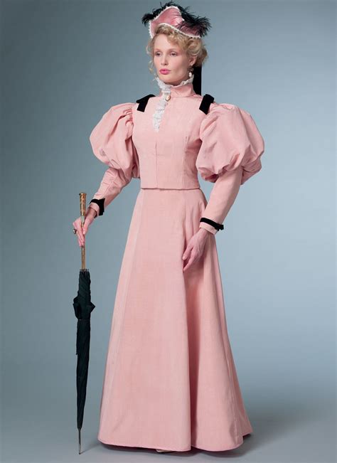 Butterick 6537 Women's Edwardian Top and Skirt Pattern | Dress, Costume