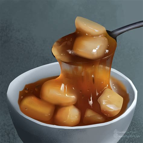artstation food studies day  sticky
