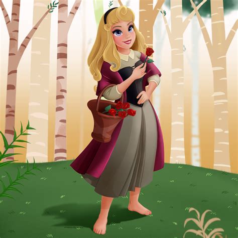 Briar Rose aka Aurora Redraw 2021 by artistsncoffeeshops on DeviantArt