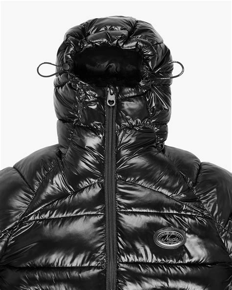 Iconic Puffer Jacket Black – Nude Project