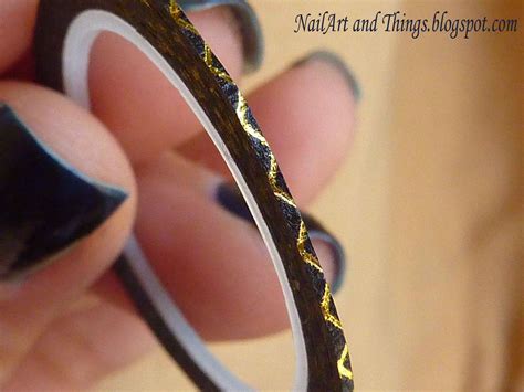 Striping Tape Nail Art | Nail Art