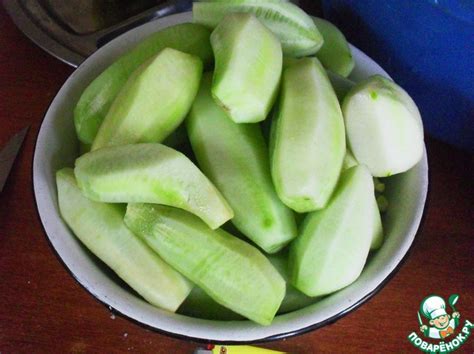 Кабачки в огурцах – кулинарный рецепт