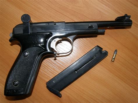 ММГ спортивного малокалиберного пистолета Марголина .22LR