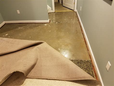 Wet carpet removal and replacement service in Monroe Connecticut - Rob