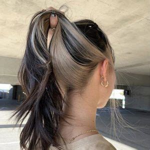 how to do peek a boo hair color