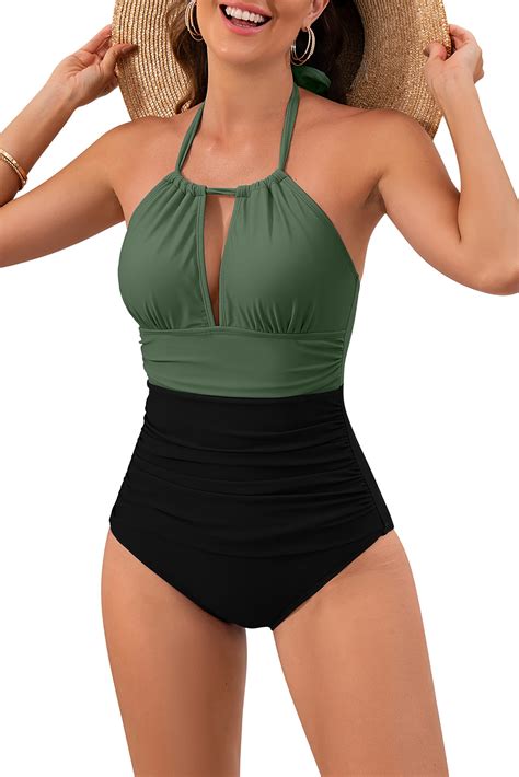 Tummy Control Swimsuit Women's Tummy Control One Piece Swimsuit