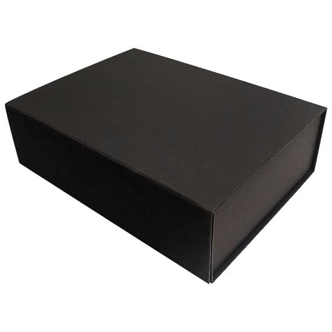 Подаръчна кутия черна мукава 350X250X100 - eMAG.bg