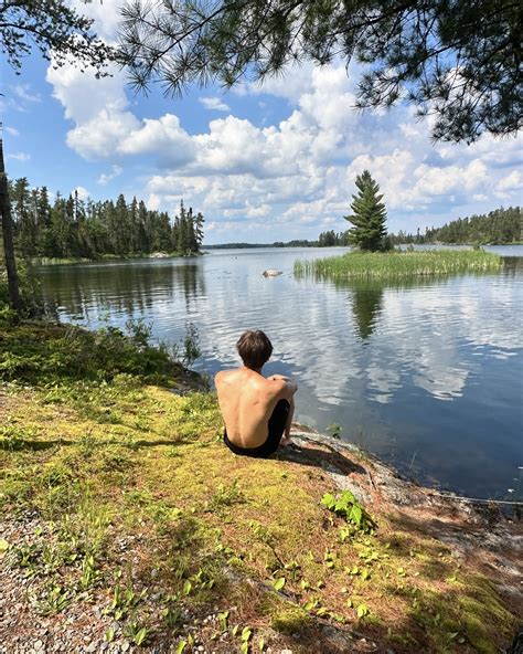 Alex Sampson | First swim of the year | Instagram