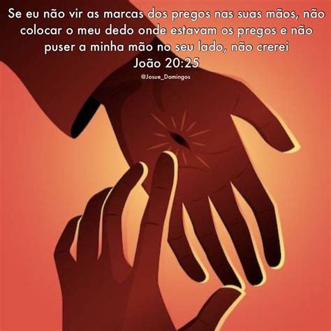 João 20 25 Explicação - João 20:25 | Versos cristãos, Imagens biblicas, Arte bíblica