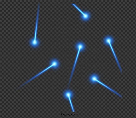 hd blue glowing laser light thumbnail effect png  pxpng