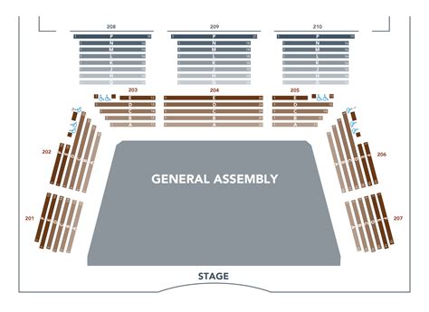 Seating Chart - The Factory