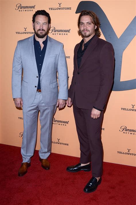 LOS ANGELES, MAY 30 - Cole Hauser, Luke Grimes at the Yellowstone ...