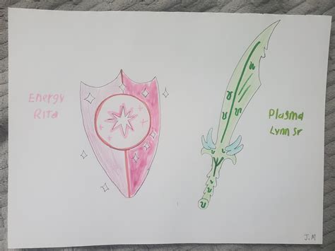 The L-ementals/ Rita and Lynn Sr as weapons by Jamartone on DeviantArt