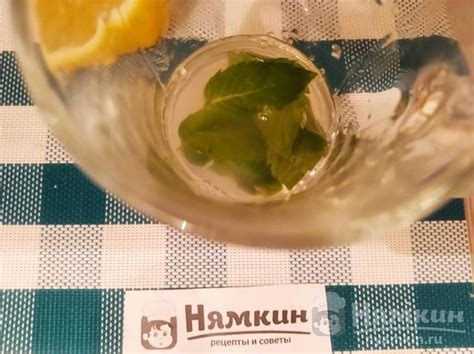 Мятно-лимонный Джин Тоник – алкогольный коктейль рецепт пошаговый с ...