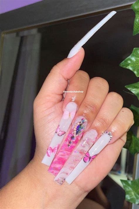 73 Aesthetic Pictures Pink Baddie Nails | IwannaFile