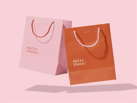 Online Free Bag Mockup Templates