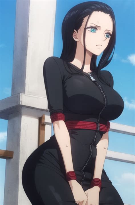 Nico Robin Bondage Series 2 by hufflepunt on DeviantArt