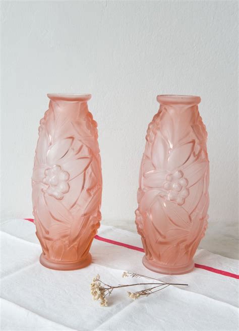 Art Deco Vases, Set of 2 for sale at Pamono