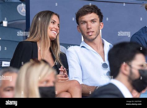 French F1 driver Pierre Gasly and his girlfriend attend the French ...