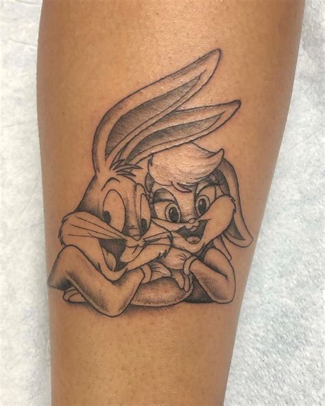 Bugs and lola bunny tattoo – Artofit