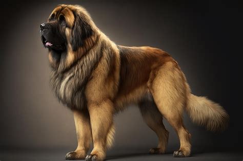 Premium Photo | Beautiful big tibetan mastiff dog generative ai