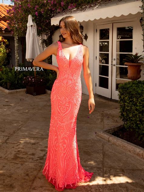 coral ladies dresses 5