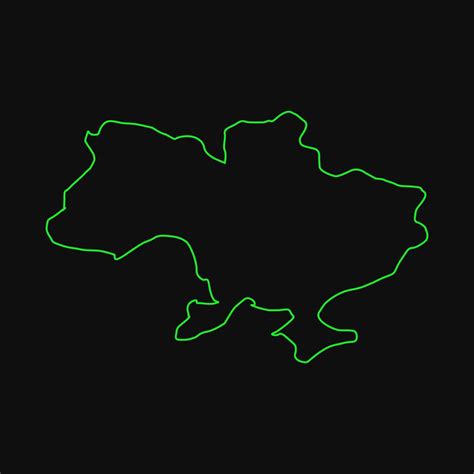 Ukrainian map illustrated 8697796 Vector Art at Vecteezy