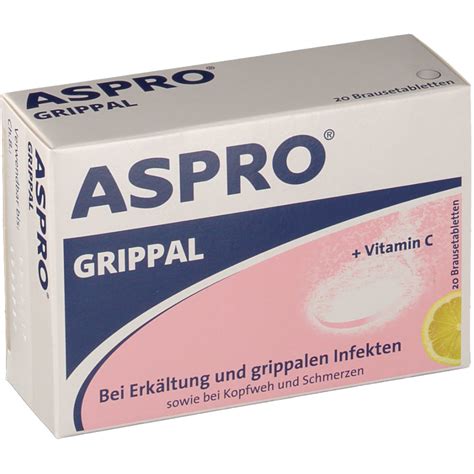 Aspro Grippal 500 mg ASS + 250 mg Vitamin C - shop-apotheke.at