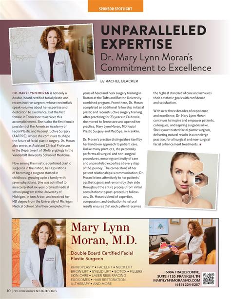 In The Media | Moran Facial Plastic Surgery & MedSpa