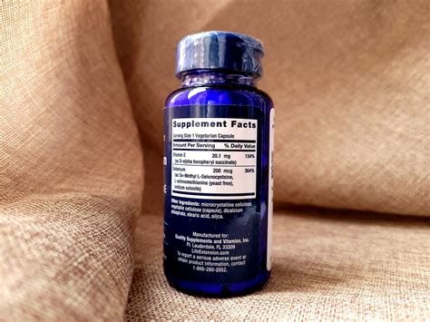 Life Extension, Super Selenium Complex & Vitamin E, 200 mcg, Селен и ...