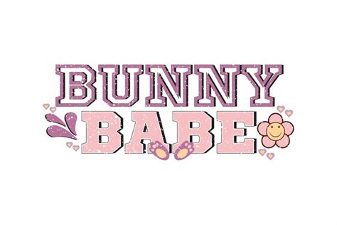 bunny babe retro easter svg design