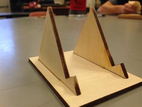 laser cut phone stand  steps instructables