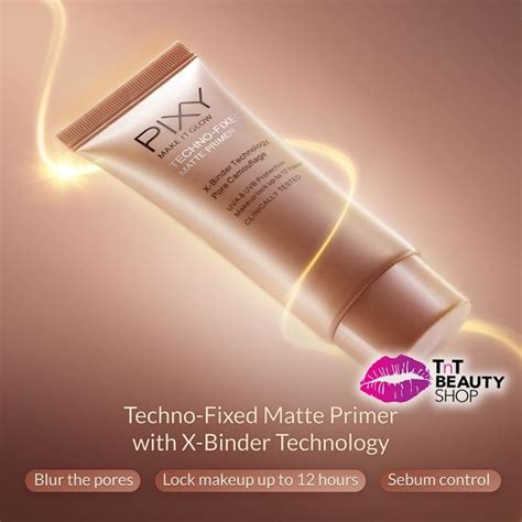 pixy   glow beauty skin primer pixy   glow techno fixed