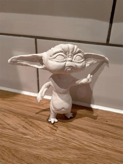 Baby Yoda got baked. Important note couldn't find any reference for